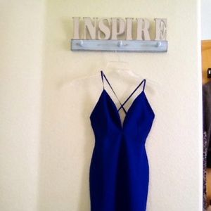 Boohoo CeCe bandage plunge body on dress